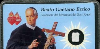 Svetac dana – Sveti Gaetano Errico